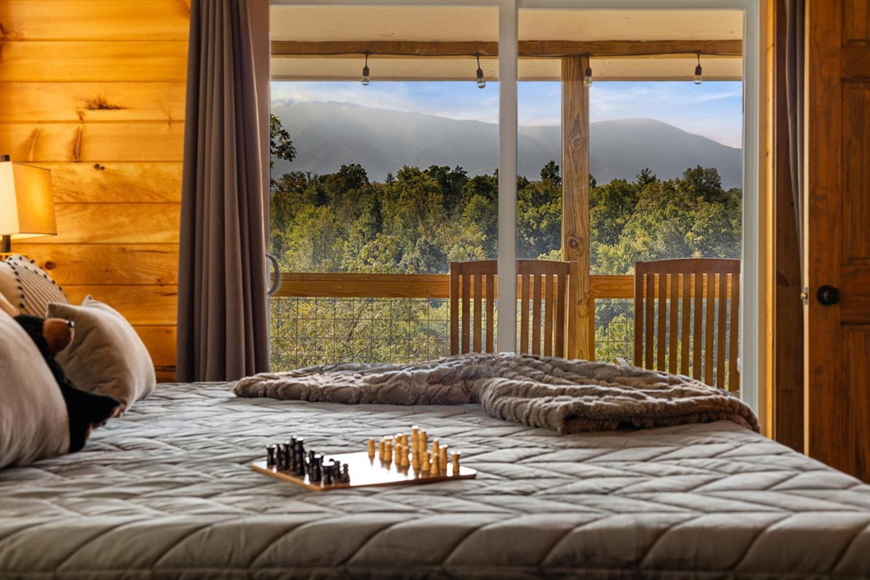 Tranquil Mountain Getaway By Ghosal Luxury Lodging Gatlinburg Exterior foto