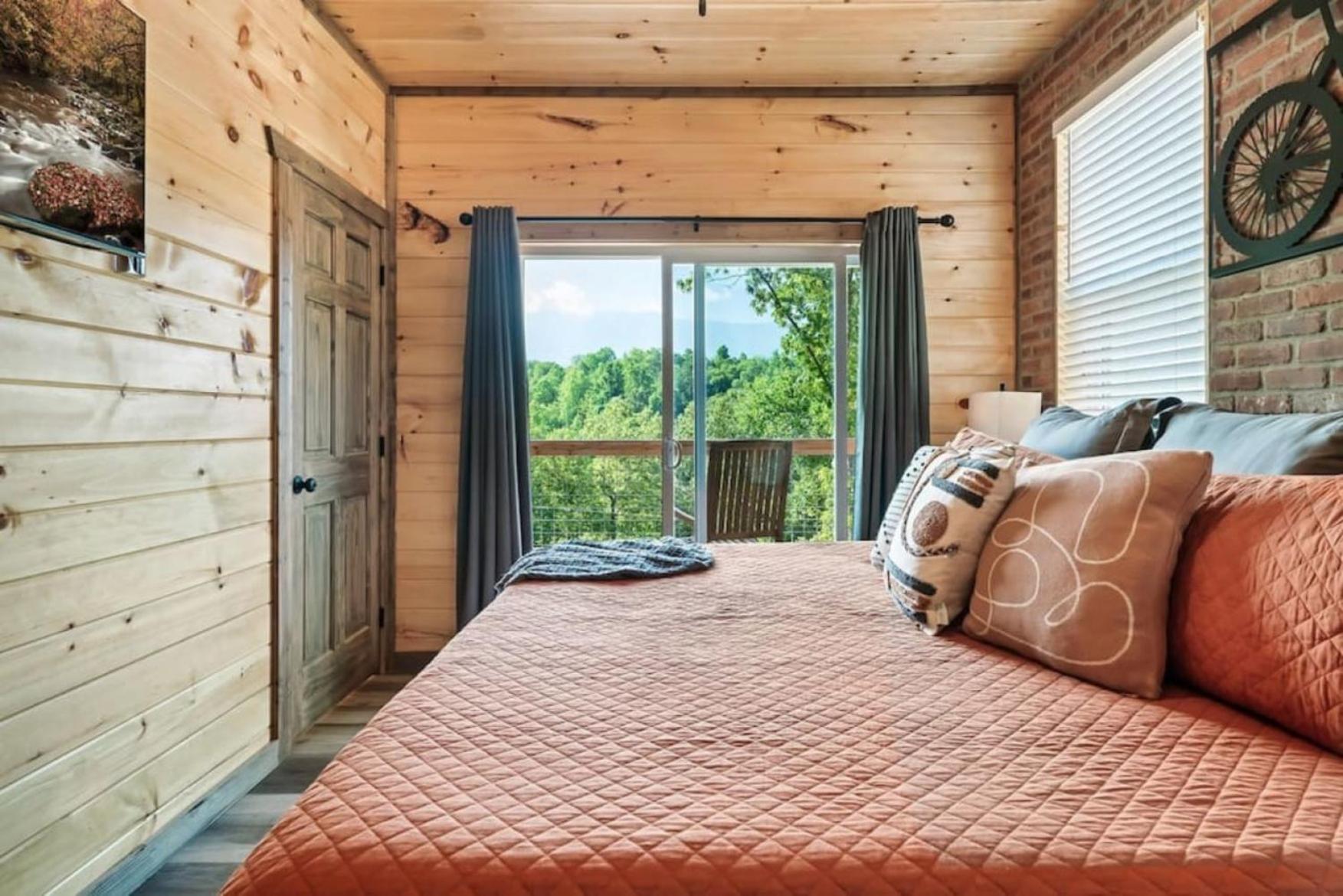 Tranquil Mountain Getaway By Ghosal Luxury Lodging Gatlinburg Exterior foto